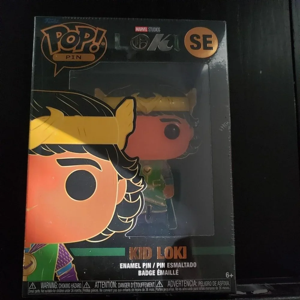 Funko Pop Pins Kid Loki, Venomized Loki & Venomized Thor - Picture 3 of 5